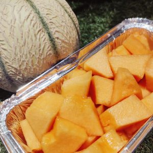 Melon découpé🇫🇷(la barquette 450g)