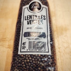 Lentilles vertes